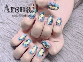 メンズニュアンスネイル