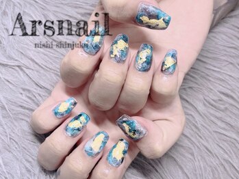 アルスネイル(Ars nail)/メンズニュアンスネイル