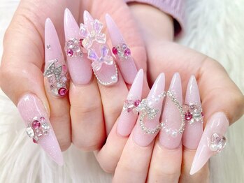 マイネイル 池袋西口(My Nail)の写真/【10本時間無制限で付け放題!!ジェル¥9000/スカルプ¥12000★】オフ無料&カラー変更&ストーン使い放題♪