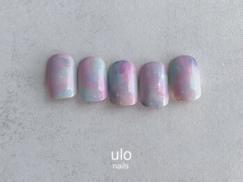 ウロネイルズ(ulo nails)/宇宙 ソラ ネイルデザイン