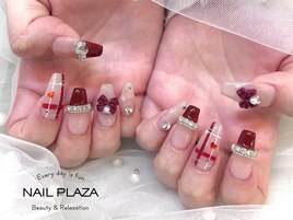 チェックネイル