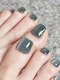 ユアンネイル(YUAN.Nail)の写真/当店当店大人気マグネットorミラーネイルorミラーネイル☆足先を華やかに★夏の準備♪お得なクーポンあり！