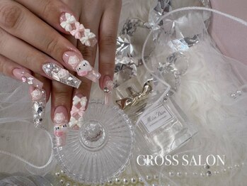 クロスサロン(CROSS SALON)の写真/【スカルプ人気No.1♪パーツやり放題¥19000】熟練スタッフが高い技術で美フォルムを実現♪納得の仕上がり◎