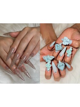 長さ出しのできるサロン