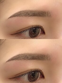 アイブロウメニューがあるサロン