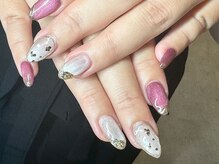 ヌル ネイル 堀江(NURU NAIL HORIE)/ボルドーマグネットニュアンス★