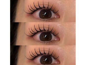 モナ バイ グランジュテ 錦糸町(mona by grandjete)の写真/【ブラウン6色MIX可☆】大人気フラットラッシュのトレンドカラーブラウンが豊富☆[ずっとオフ無料］