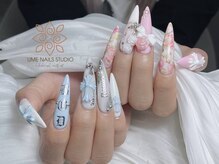 ウメネイルスタジオ(UME NAIL STUDIO)/長さだしやり放題×つけ放題