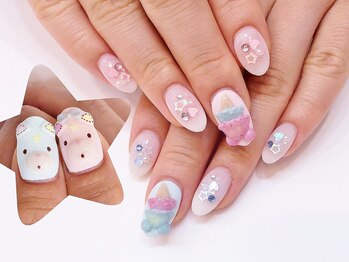 ネイルコレクション ピンク(Nail Collection Pink)/ジェル放題+キャラクター追加♪