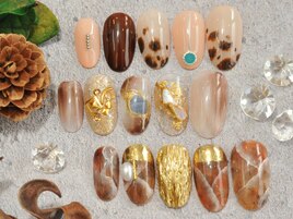 ミラー/ニュアンス/アニマル柄