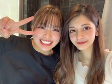 ホワイトサロン/お客様とお写真♪