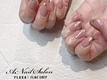 エーネイルサロン プラーカ本店(A-Nail Salon)/ pink×ミラー
