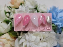 クバーナ(CUBANA)/チューリップ風アート☆￥7,800