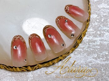 アルーラ 武蔵小杉(Alura)/チークネイル/ミラーフレンチ