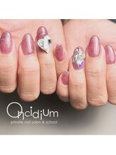 オンシジューム(Oncidium)/お客様ネイル♪