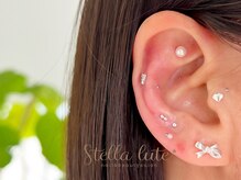 ステラルーテ(Stella lute)/パールとリボン silver