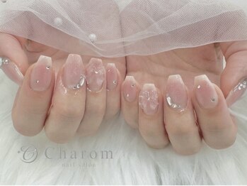 チャロム(Charom)の写真/チビ爪さんも可愛く！定額/持ち込み/し放題好きなネイルを★ハイセンスdesignで注目の的間違いなし♪