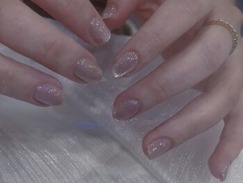 ネイルズバー 新宿店(Nails Bar)/シンプルグリッターネイル