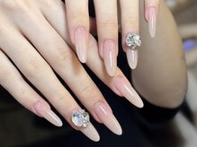 Best Nail 銀座店【ワンホンネイル・スカルプ・パラジェル・上品ジェルネイル】/長さ出しカラーグラテーション
