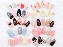 ネイルコレクション ピンク(Nail Collection Pink)/チョコネイル・雪の結晶・和柄