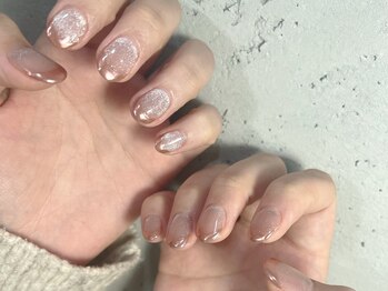 ノラ ミナミアオヤマ(NORA MINAMIAOYAMA)/マグネットミラーフレンチ