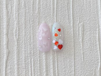 ルチア ネイルアンドアイラッシュ 元今泉店(Lucia)/定額ジェル　オフ込　￥7600～