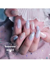 ブーネイル(boooo nail)/きれいめ夏ネイル