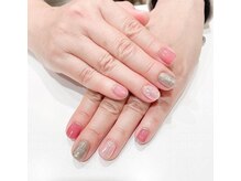 ヘアアンドネイル ミューズ 新浦安店(HAIR&NAIL MUSE)/シアーフラッシュアイスネイル