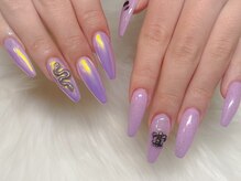 ルアナ(Luana.)/オーロラパープルネイル