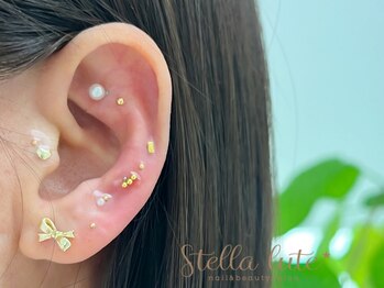 ステラルーテ(Stella lute)/パールとリボン gold