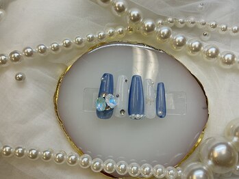 クイーンズネイル(Queeens nail)/ワンホン／夏ネイル/オフのみ可