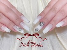 ウナネイルサロン 渋谷店(Una nail salon)/チップ長さだし10本デザイン
