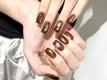 ナユキネイル 新宿店(NA.YUKI Nail)/大人シンプルネイル