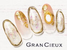 メタリック囲みニュアンス