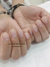 プライベート ネイルサロン マーマ(murmur)/クリアネイル