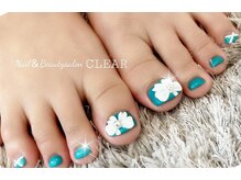 ネイルアンドビューティーサロン クリア(CLEAR)/ティファニー風ネイル