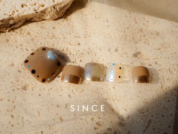 シンス(Since)/10月nailst foot monthly