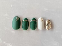 エムスラッシュ 横浜元町店(M.SLASH)/シェラック　ニュアンスネイル