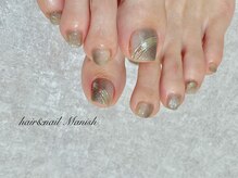 マニッシュ(Manish)/縦グラ/ニュアンス/ミラー