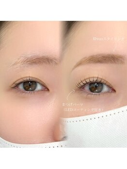 クイックアイラッシュ 池袋店(Quick eyelash)/眉ワックス+LEDまつげパーマ