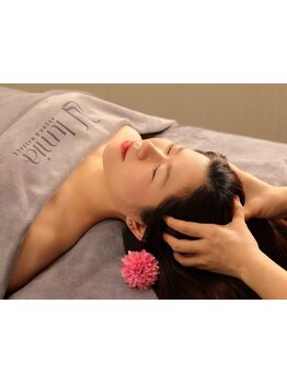 ヘッドスパで癒されたい