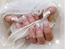 ネイルアンドまつげエクステ リッチエイト 原宿店(Rich8)/定額★ホワイトデーくまちゃん