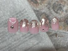 アイネイルズ 横浜EAST店(I-nails)/ミラーグラデネイル