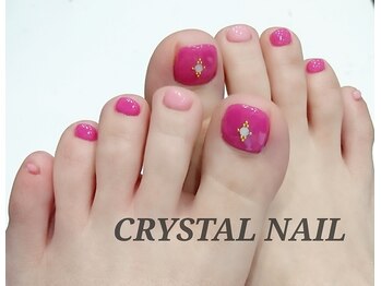 クリスタルネイル イオンモール広島府中店(CRYSTAL NAIL)/フットネイル