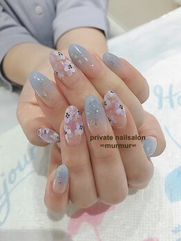 プライベート ネイルサロン マーマ(murmur)/お花ネイル