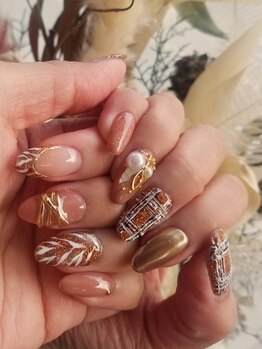 ネイルアンドリラクゼーション マーブル(MARBLE)/つけ放題¥7700