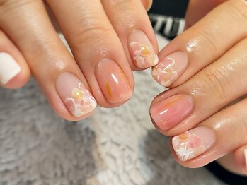 ネイルサロン アージュ(Nail Salon A jyu)/フラワーネイル