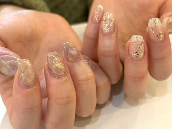 アンティム ネイル(INTIME nail)の写真/高技術&提案力で希望イメージを再現♪自分だけの色・デザインにこだわりたい方や個性派さんにもおすすめ◎