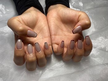 ネイルモア 藤が丘店(nail mor.)/スキニーフレンチ