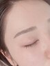 【眉毛の濃さやフワッと見せたい方にお勧め】毛量調整付eyebrowWAX(メイク付)